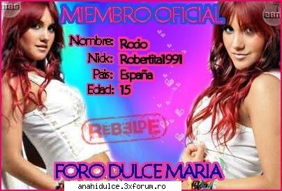 Bannere Dulce Maria - *OanA* - Dulce Maria-Album foto