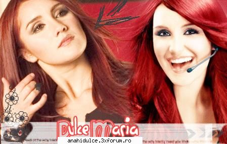 Poze - *OanA* - Dulce Maria-Garnier